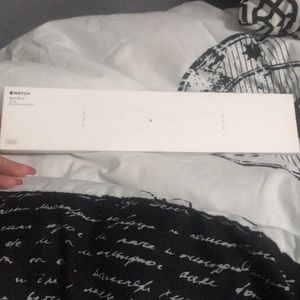 Apple sport band for Apple Watch.